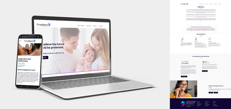 cryosave-responsive-website